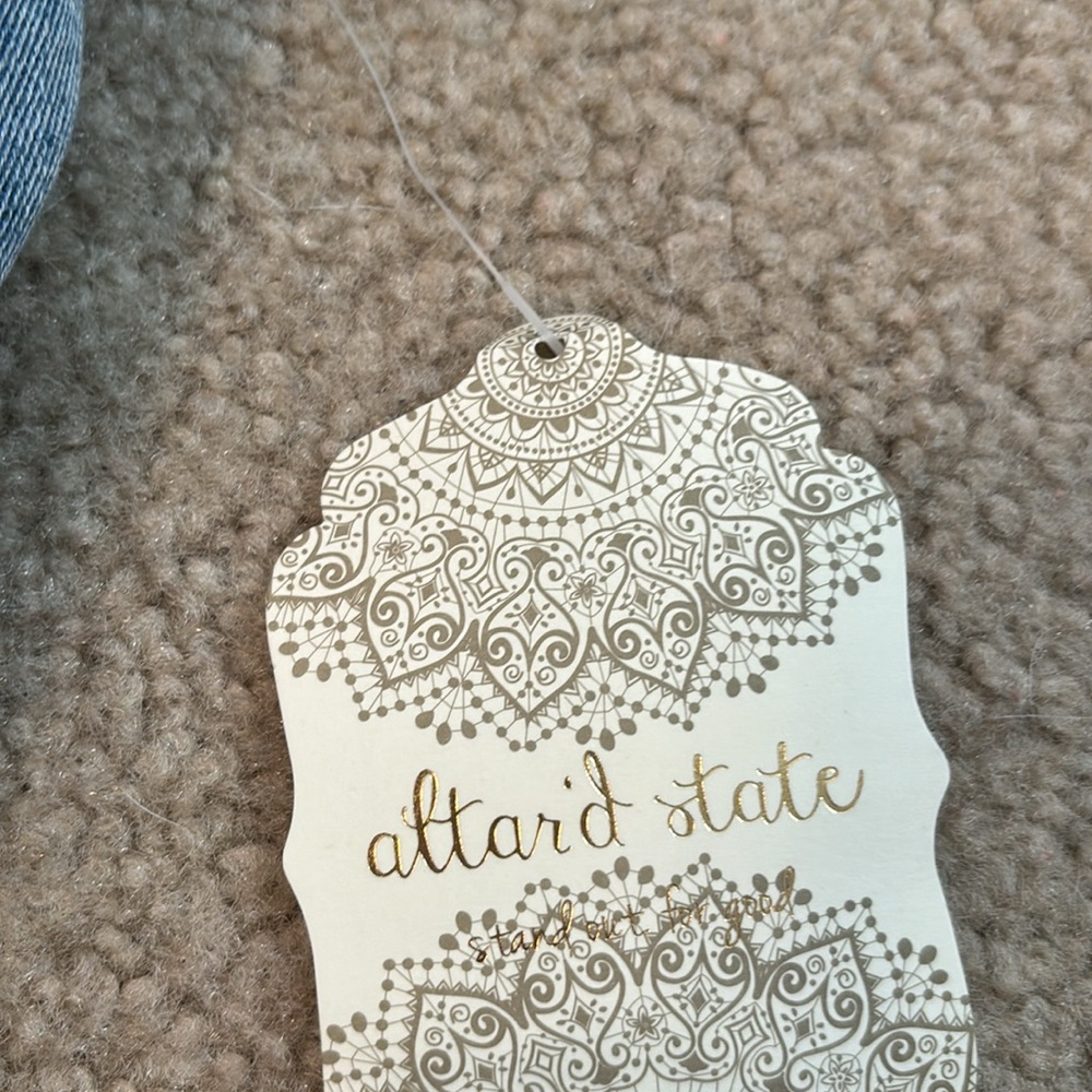 NWT Altard state denim romper - Picture 4 of 6